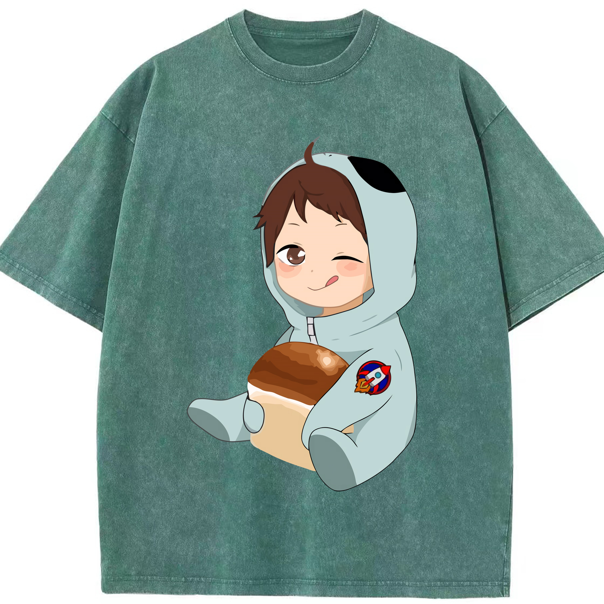 （画像用） ハイキュー!! Haikyu!! 綿100% ヴィンテージ風 半袖Tシャツ（フロントプリント）
